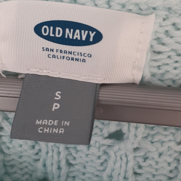 Old Navy blue sweater - Picture 2 of 3